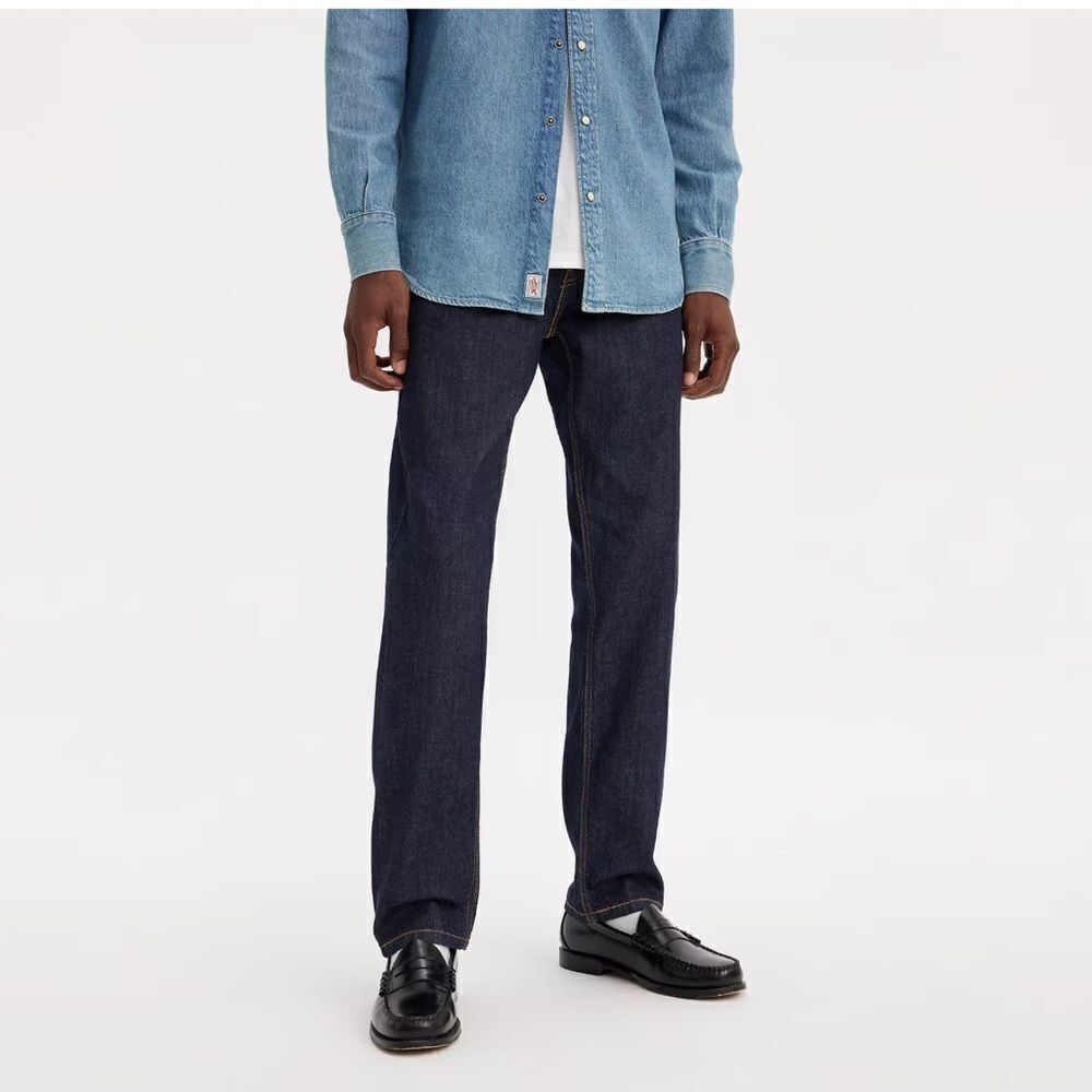 Levi's Men's Straight Jeans in Dark Indigo